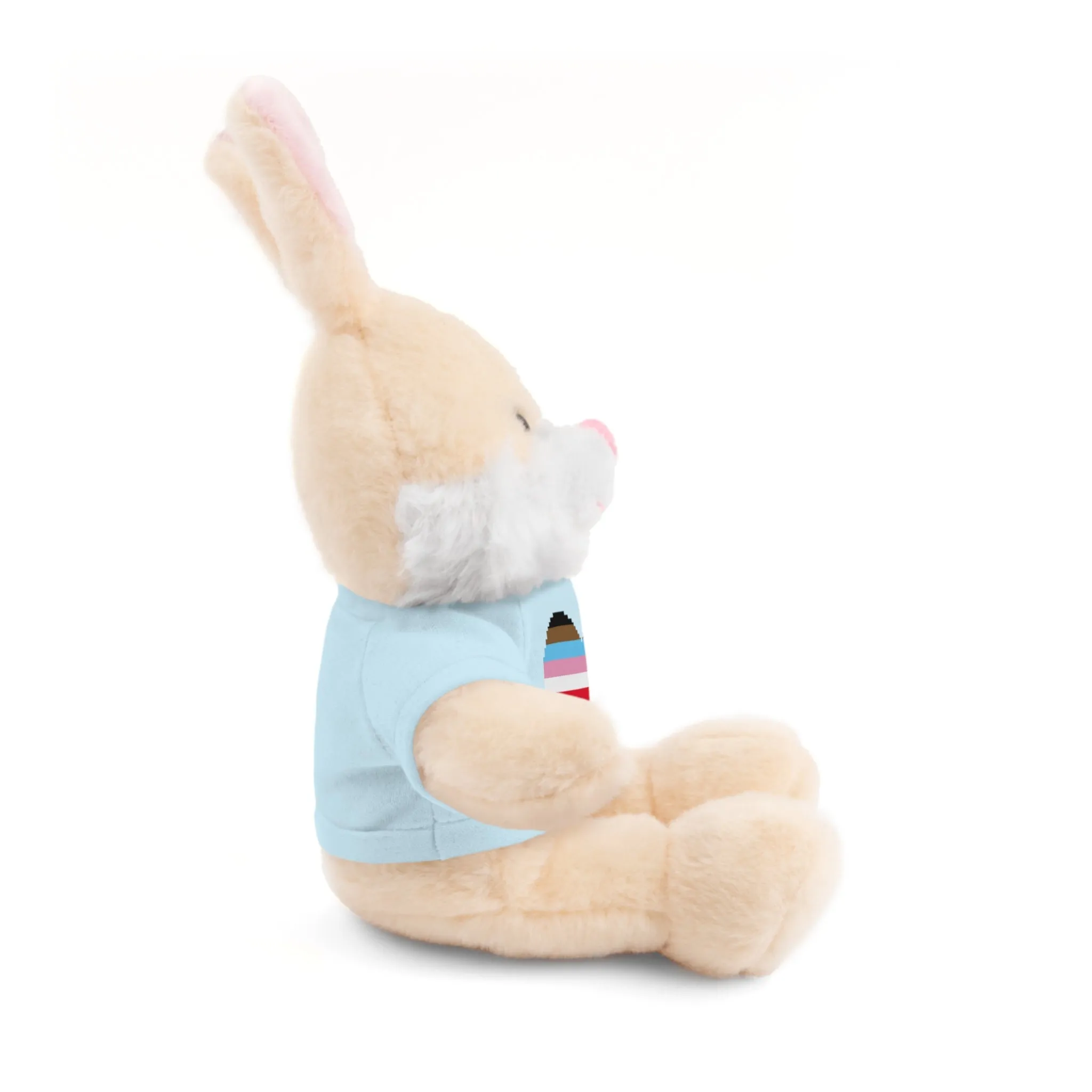 Inclusive Rainbow Pride Heart Stuffed Animals