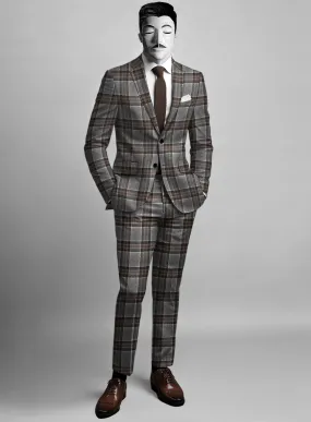 Italian Wool Cenere Suit