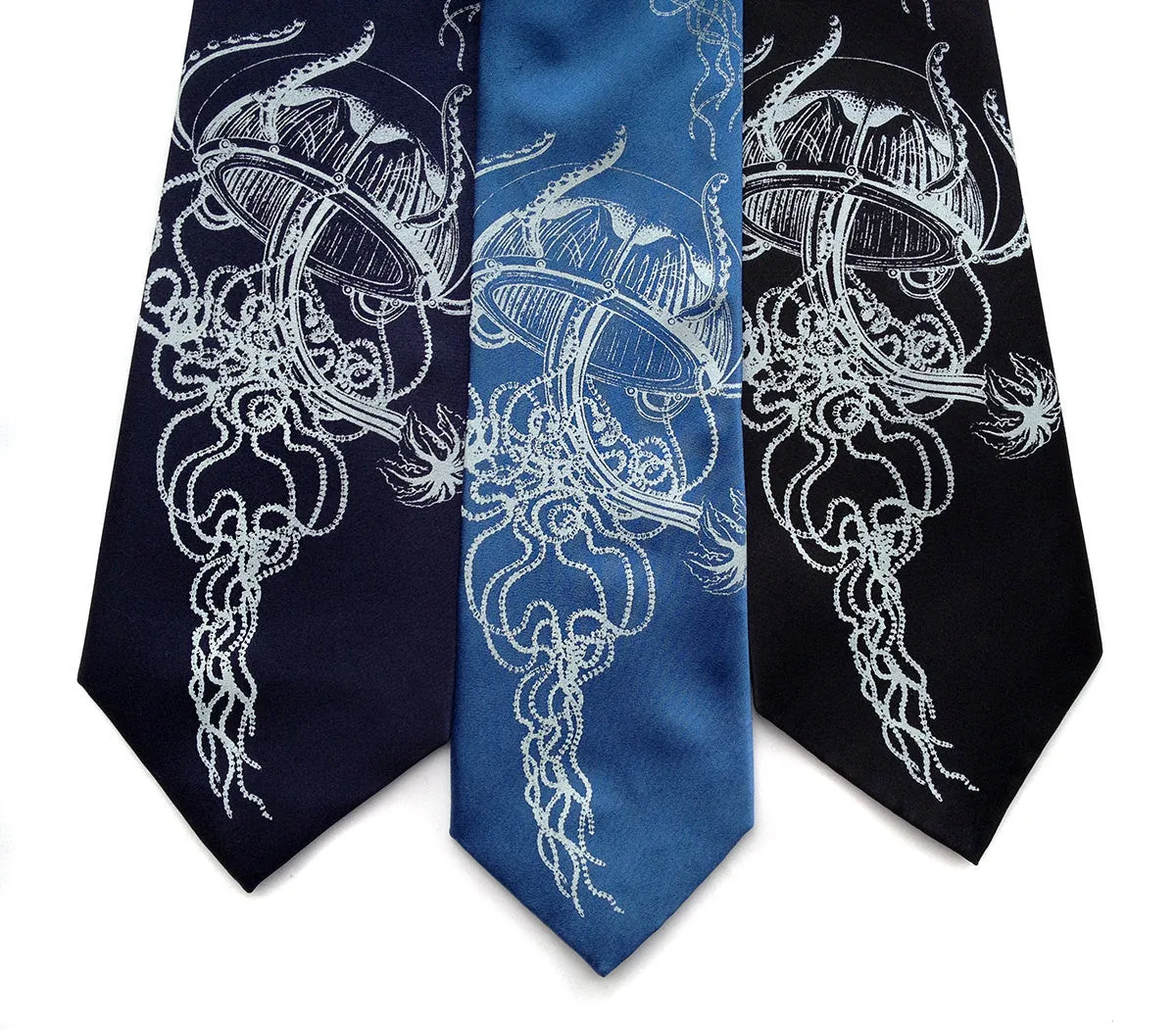 Jellyfish Necktie, Sea Creature Tie