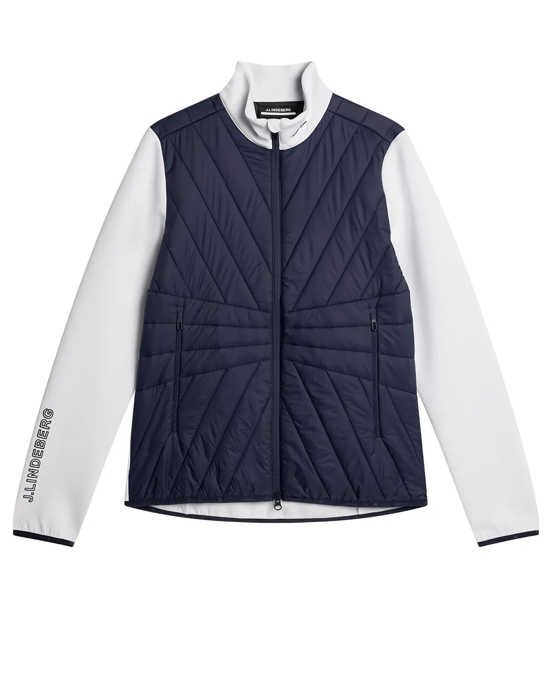 J.Lindeberg Holma Quilt Hybrid Jacket Navy/White