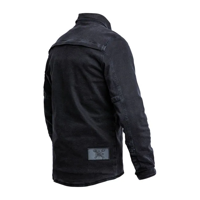 JOHN DOE MOTOSHIRT BLACK DENIM XTM