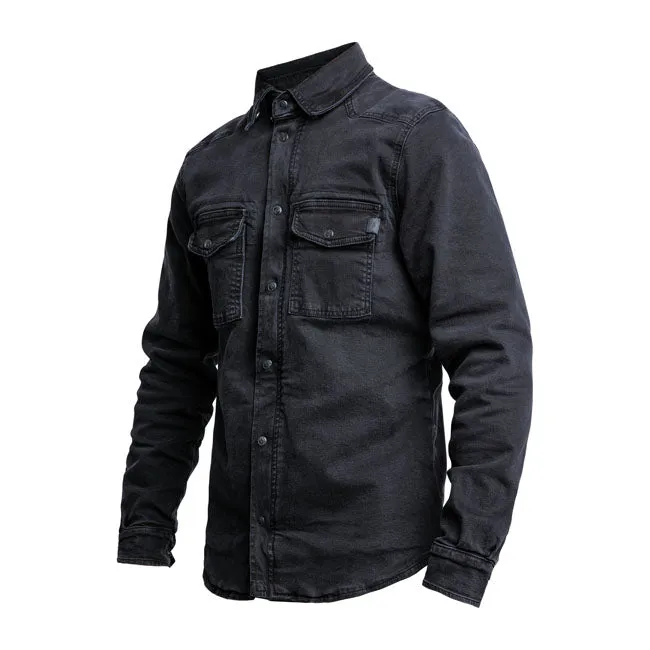 JOHN DOE MOTOSHIRT BLACK DENIM XTM