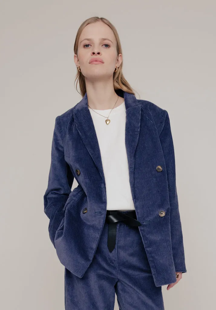 Juno Tailored Jacket In Blue