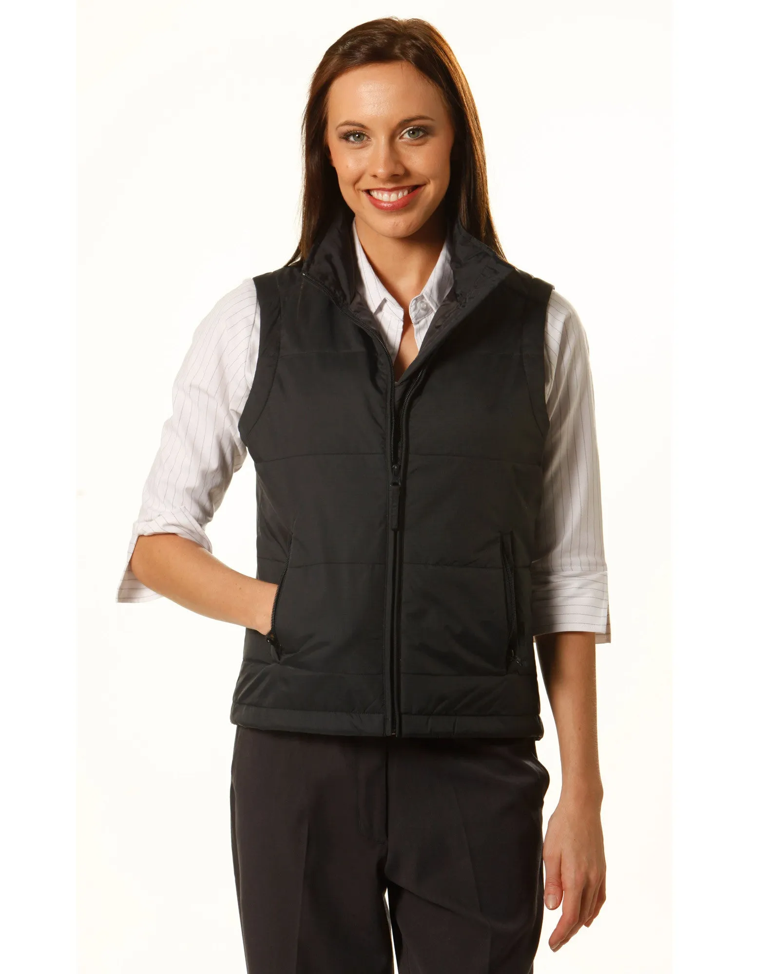 Ladies Nylon Padded Vest