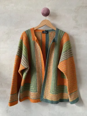 Lastrada cardigan by Hanne Falkenberg, No 20 knitting kit (6 colors)