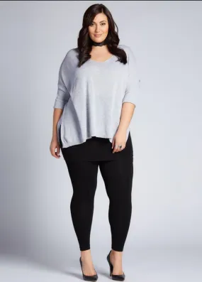 Leggings - Bamboo Plus Size Legging with Skirt