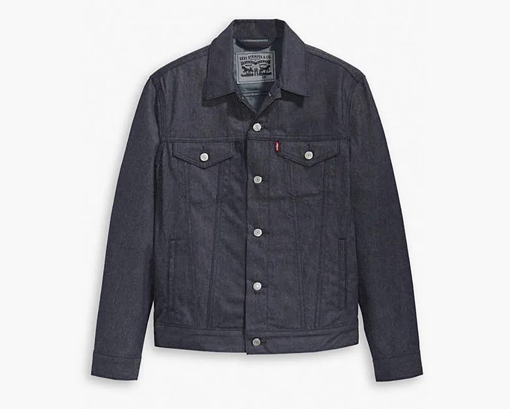 Levis Men's Trucker Jacket - Reflective Crispy