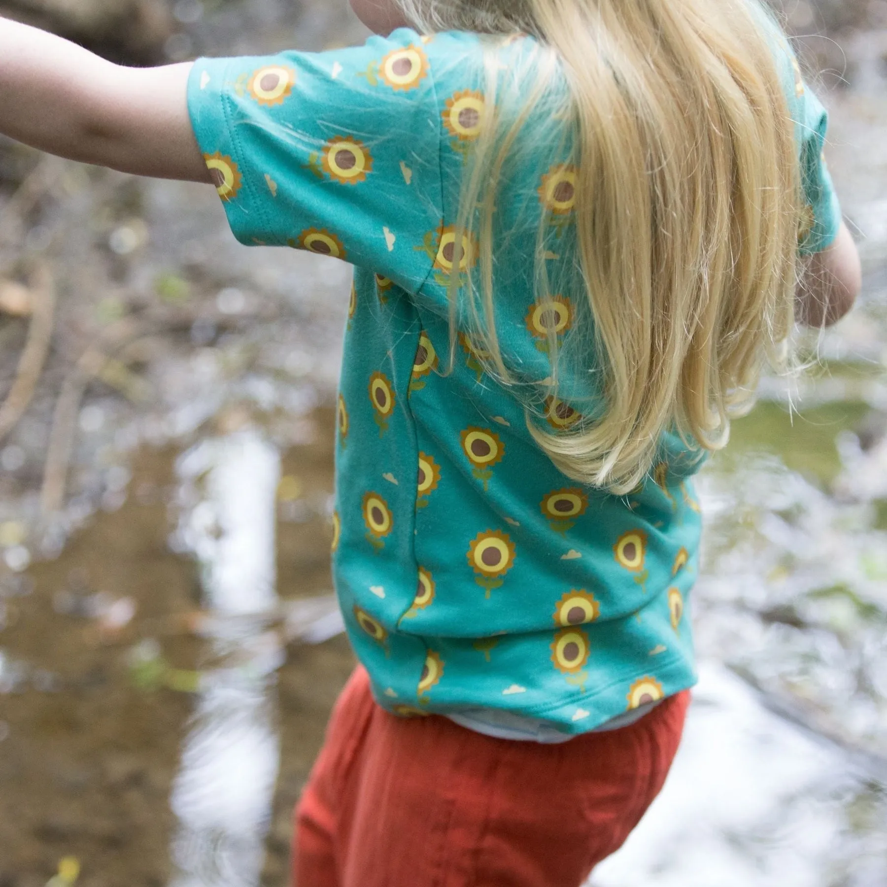 Little Green Radicals Sunflower T-Shirt