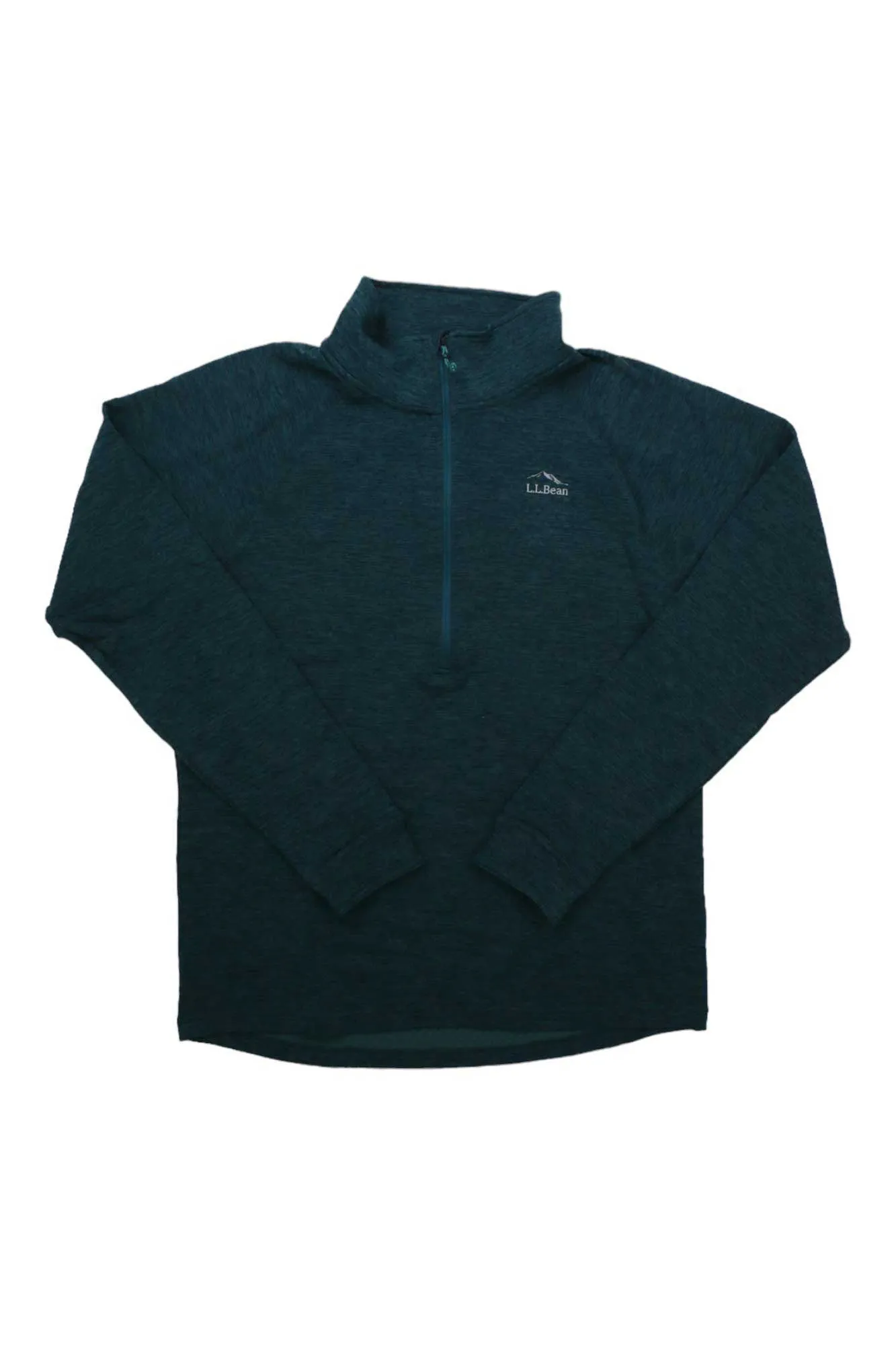 L.L.Bean Men's Adventure Grid Fleece 1/4 Zip Top