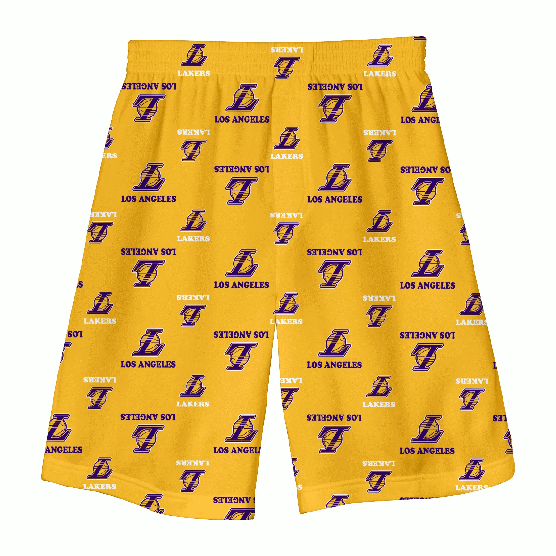 Los Angeles Lakers Youth NBA Gold Pajama Shorts