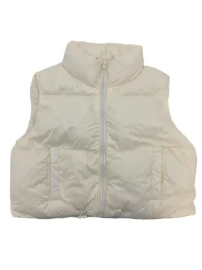 Love Daisy Puffer Vest Cream LD45135 5108