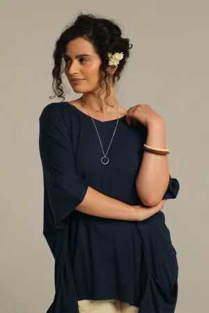 Mara Top - Dark Navy