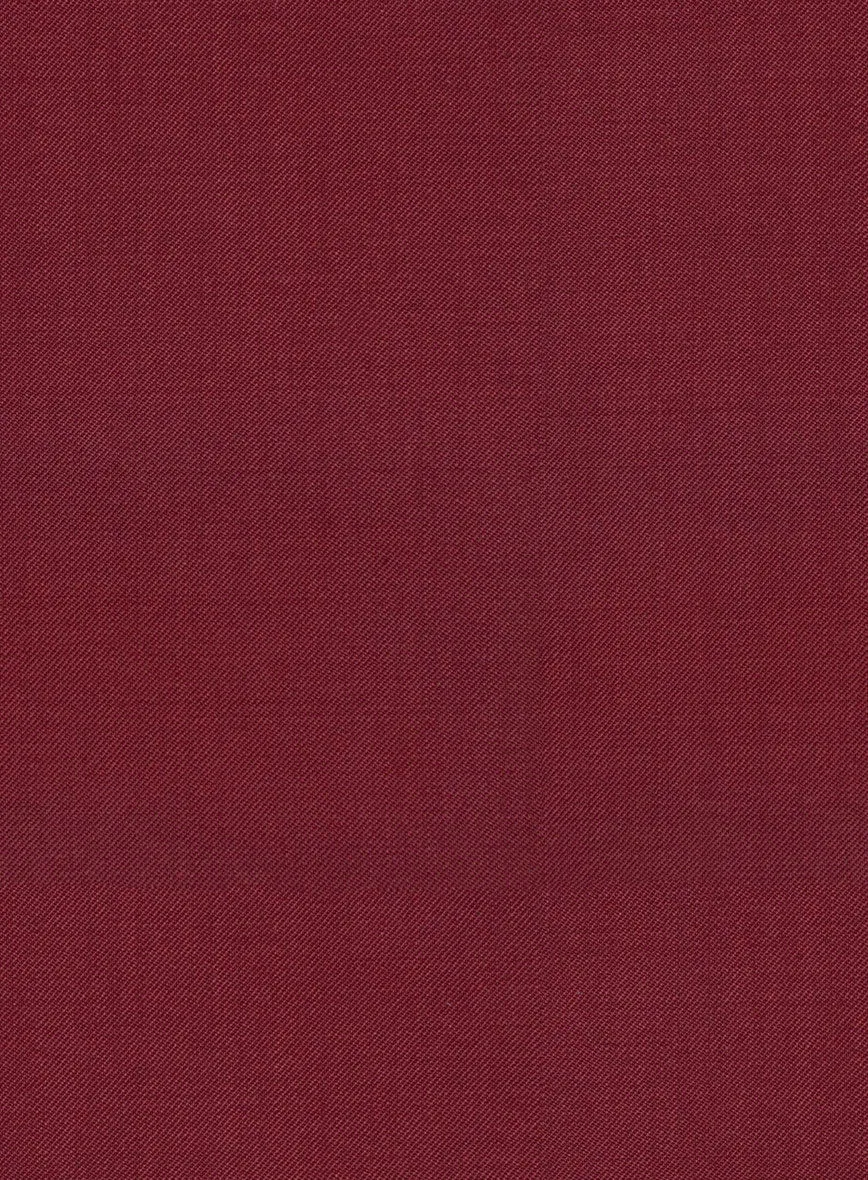 Marco Stretch Maroon Wool Suit