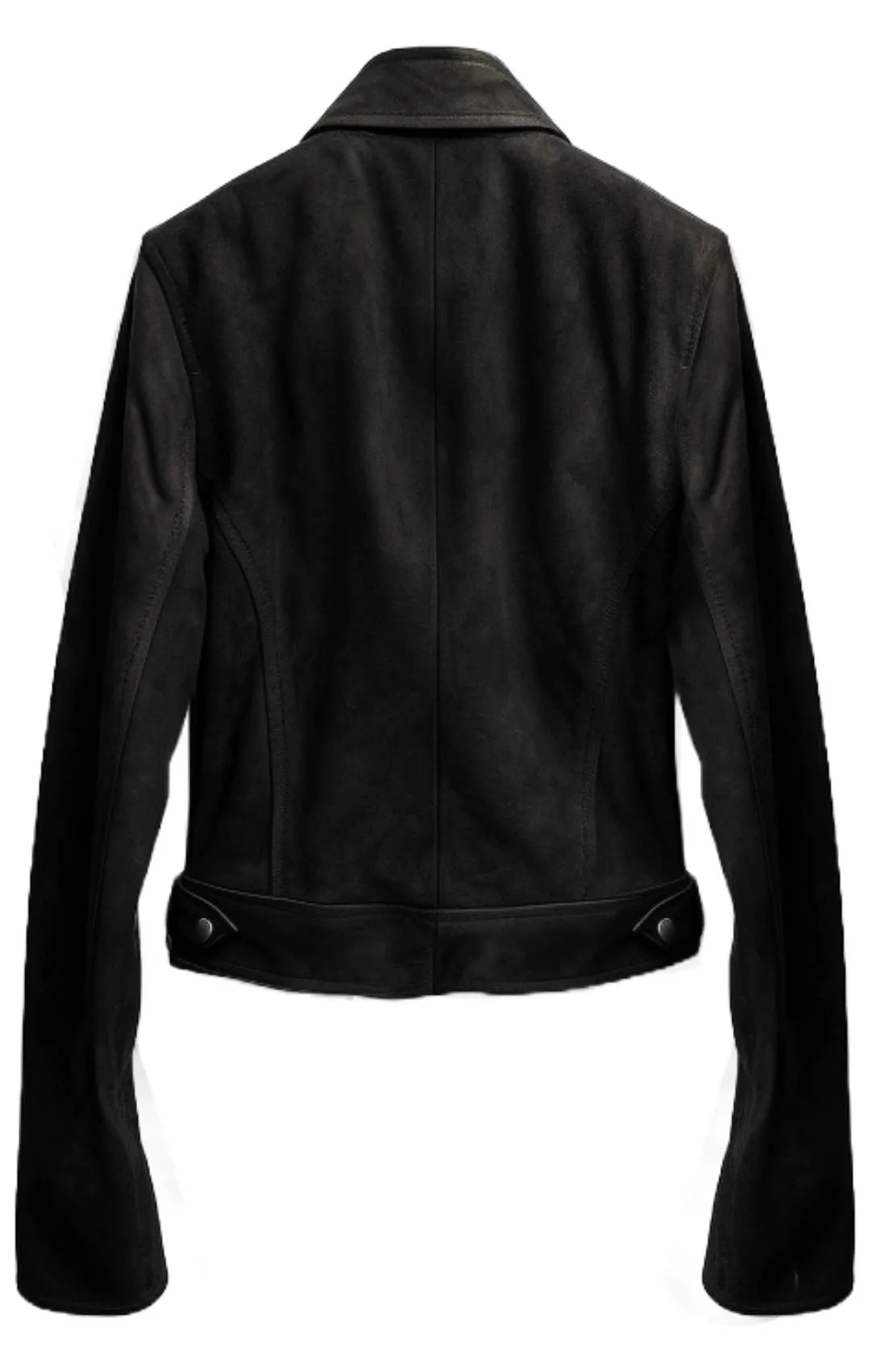 Men Black Suede Leather Jacket - Leather Jacket for Men