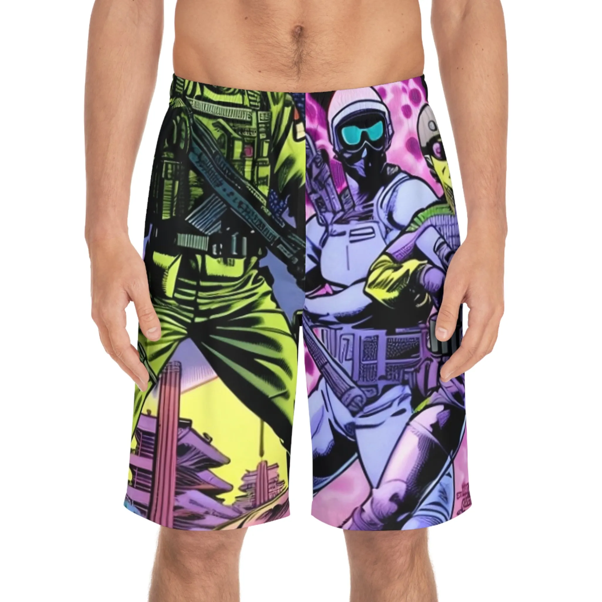 Men's Board Shorts (AOP)