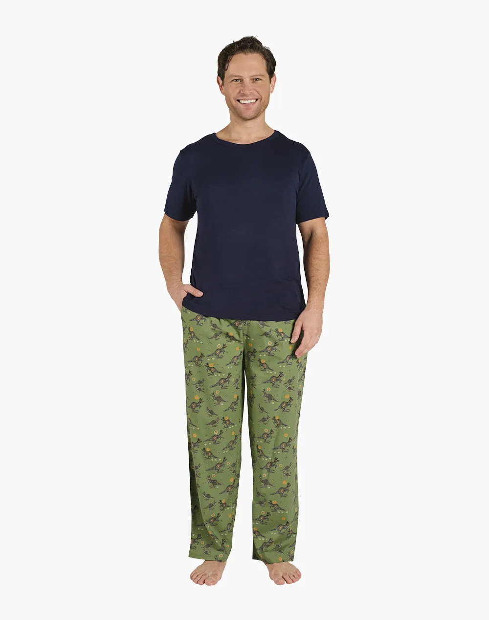 MENS NATIVE KANGAROO BAMBOO SLEEP PANT