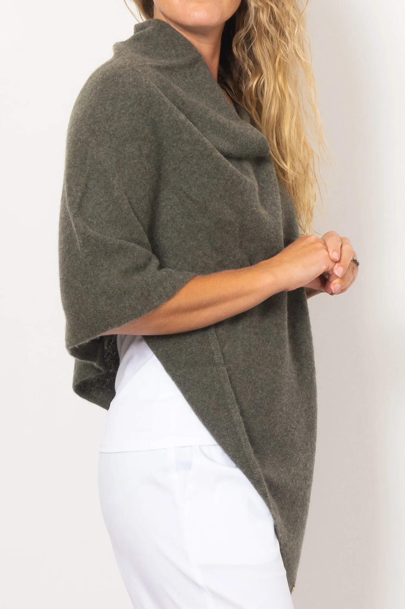 Mia Fratino Cashmere Poncho