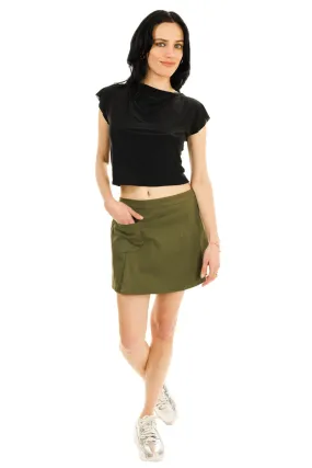 Midi Pocket Skort