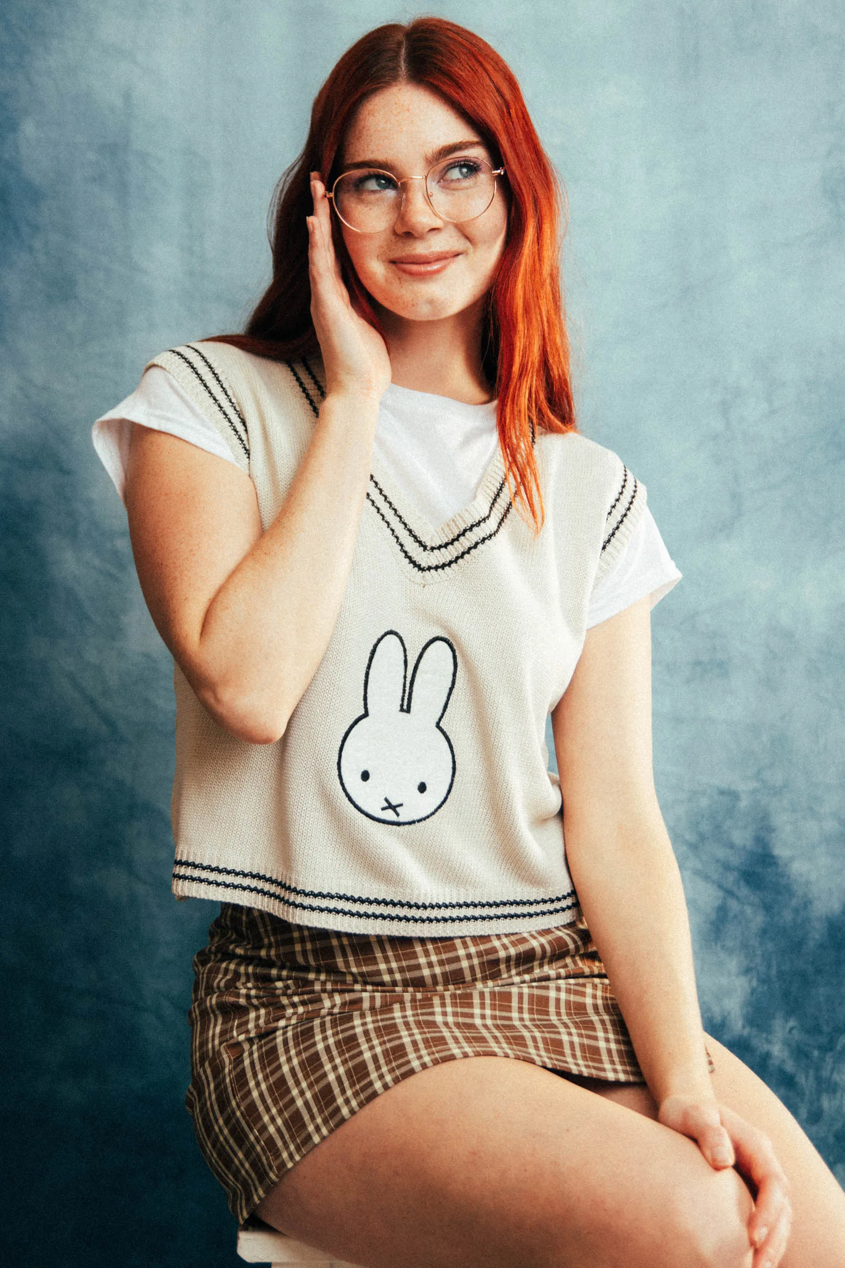 MIFFY X DAISY STREET KNITTED JUMPER VEST