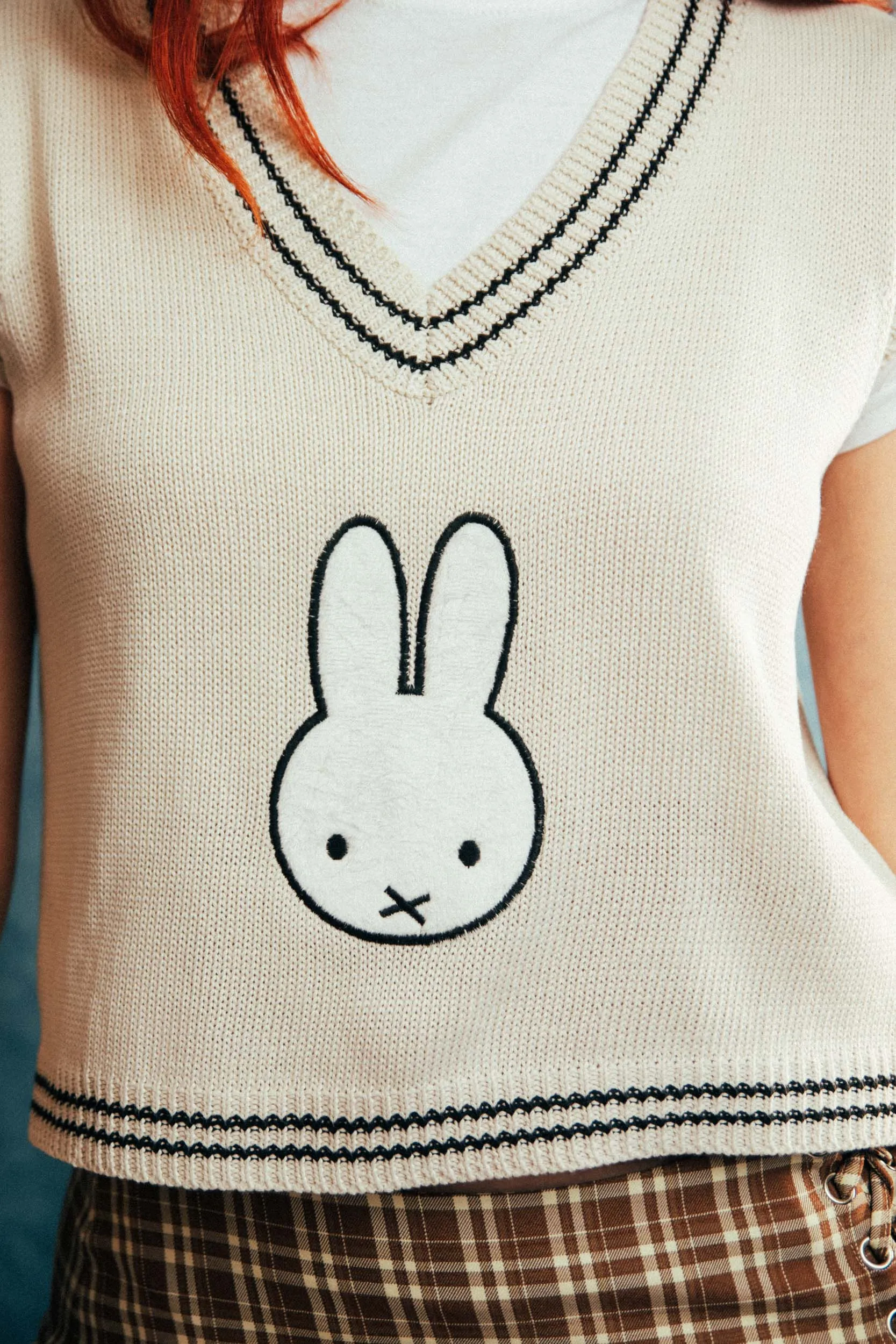 MIFFY X DAISY STREET KNITTED JUMPER VEST