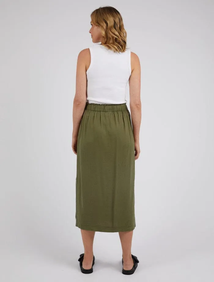 MILA UTILITY SKIRT CLOVER