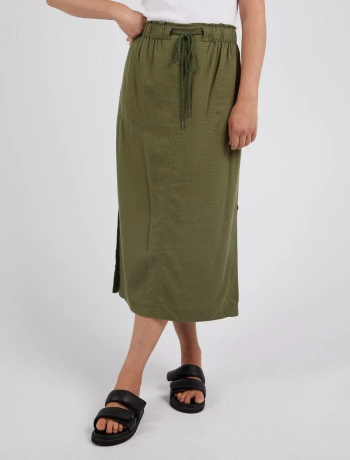 MILA UTILITY SKIRT CLOVER