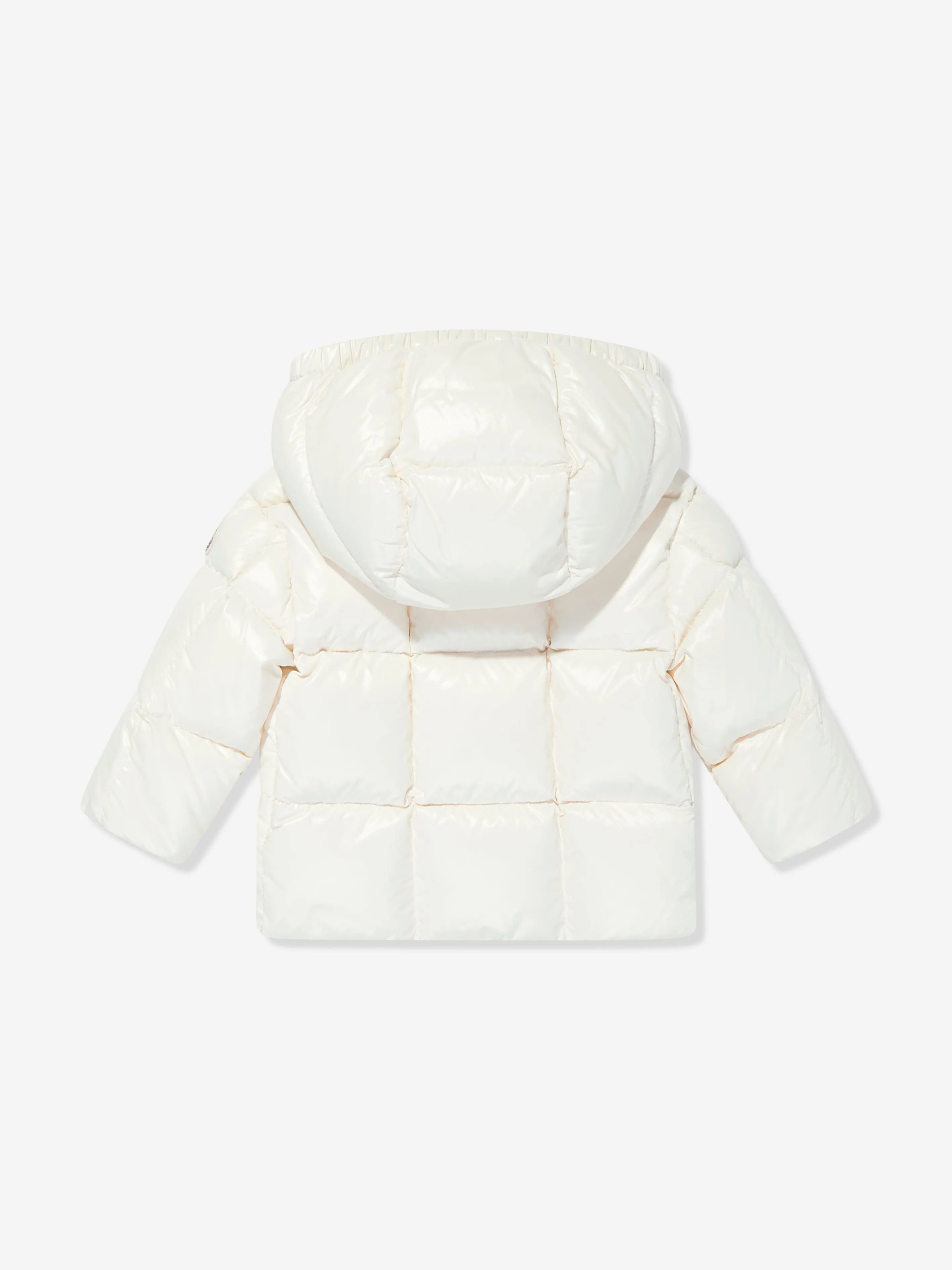 Moncler Enfant Baby Girls Down Padded Parana Jacket in Ivory