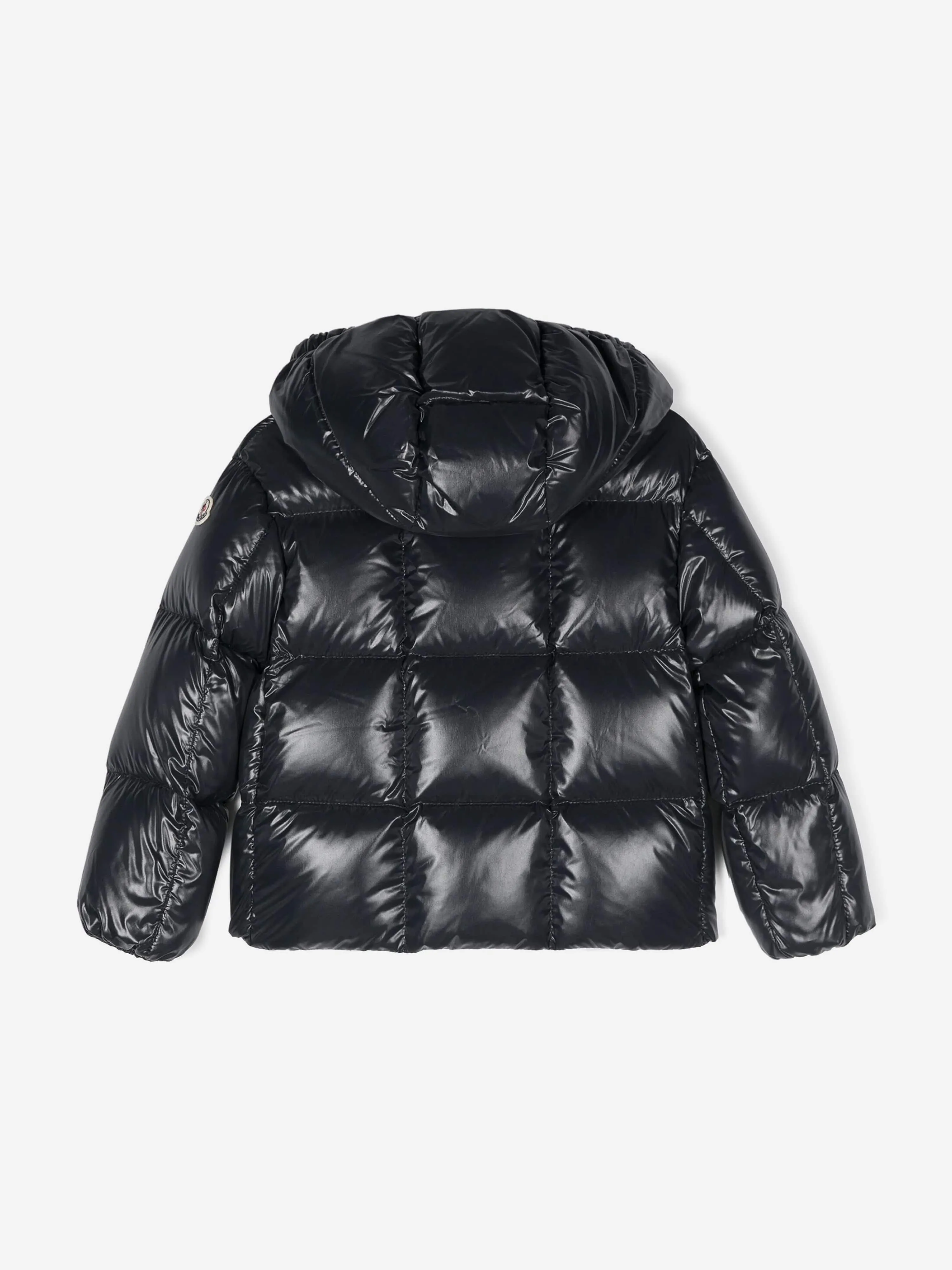 Moncler Enfant Girls Down Padded Parana Jacket in Navy