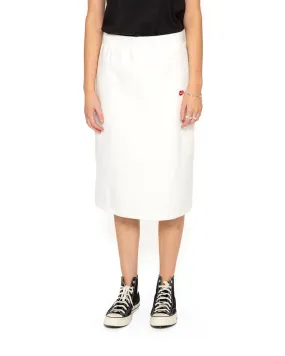 Monique Jersey Skirt (Regular Fit) - Vintage White