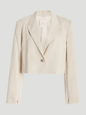 My Former Better Half Cropped Blazer