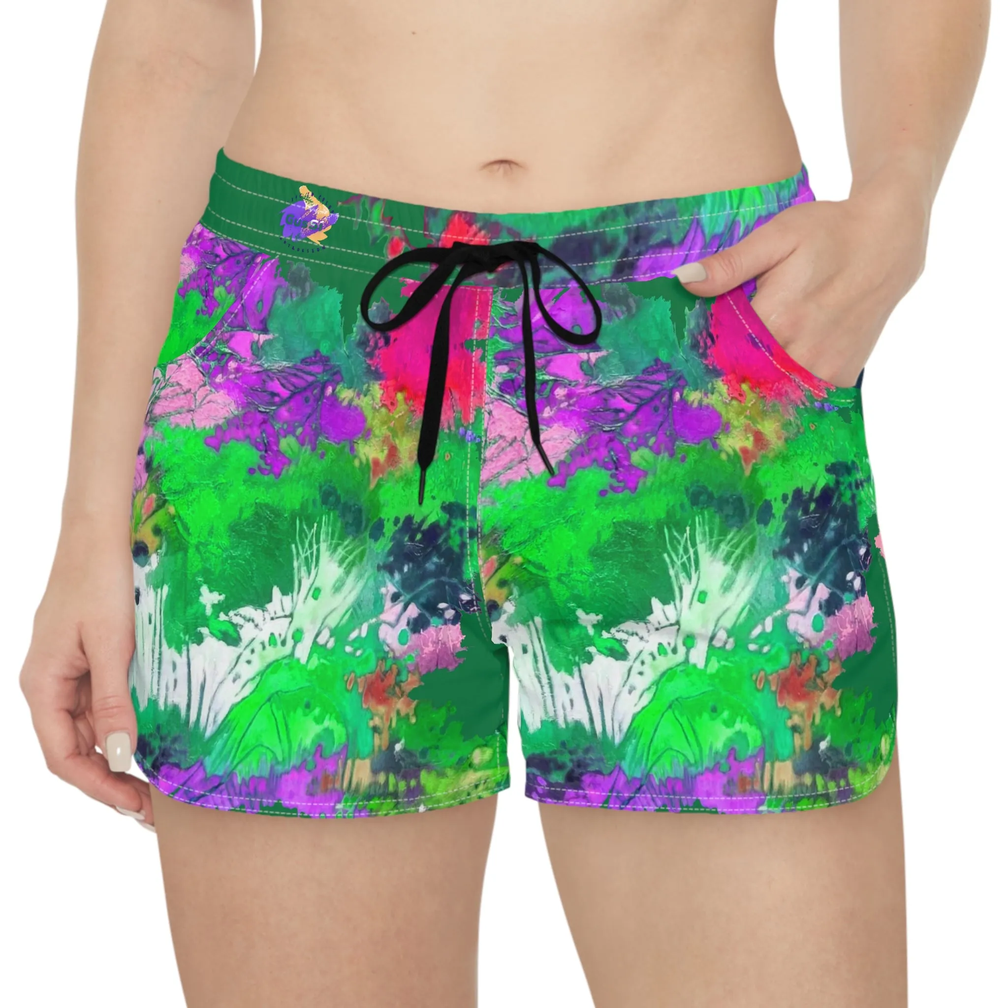 NATURALEZA. Women's Casual Shorts (AOP)