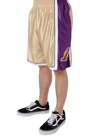 NBA 75th Gold Swingman Shorts - Lakers 2009