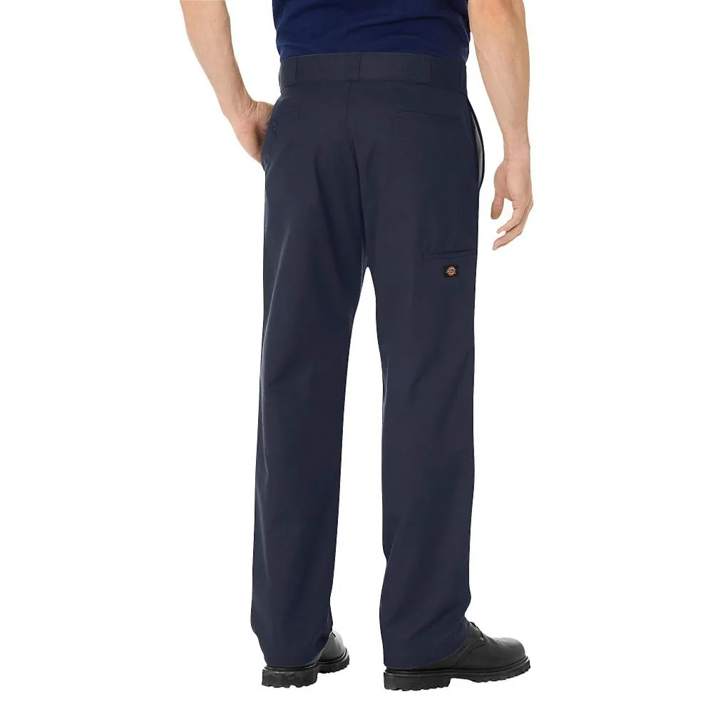 NEW - Dickies Men's FLEX Regular Fit Straight Leg Double Knee Work Pants - Dark Navy 36x30