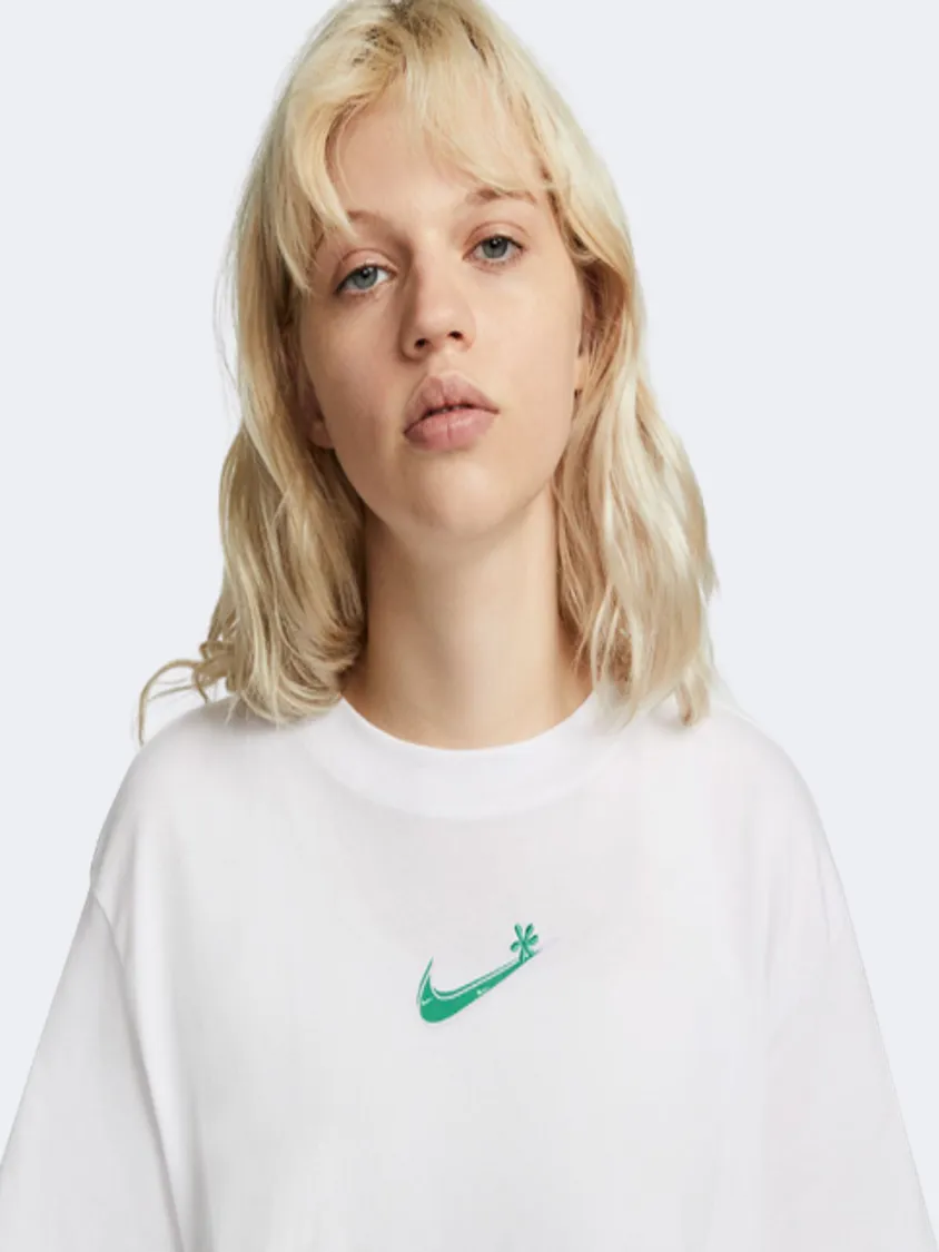 Nike Sportswear Fiber Women Lifestyle T-Shirt White