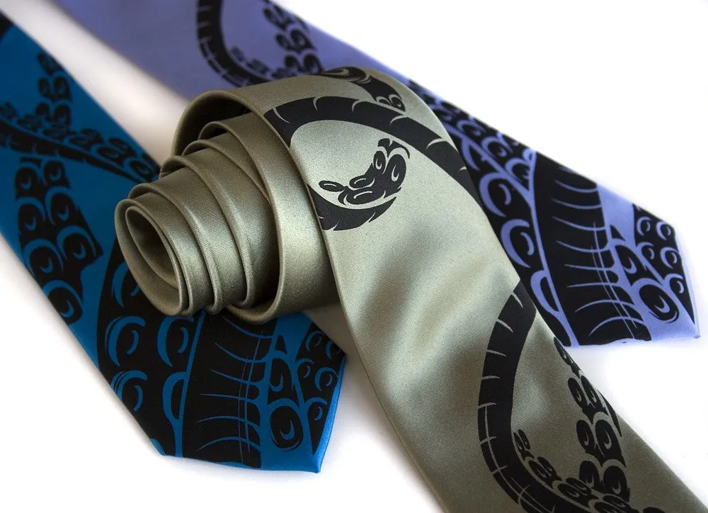 Octopus Tentacles Necktie, Sucker Cthulhu Tie