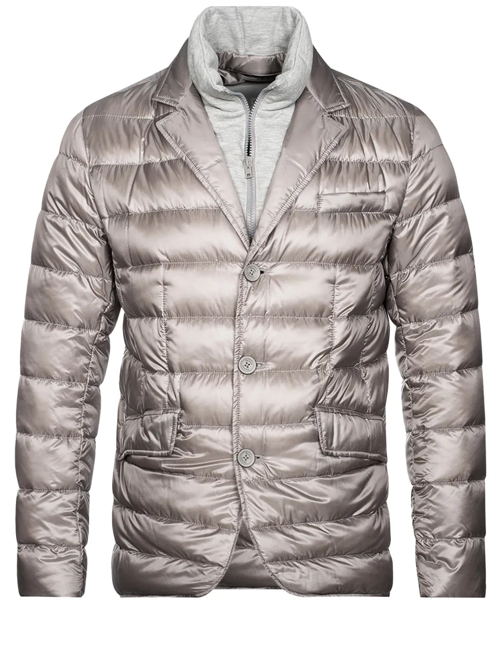 Padded Insert Jacket Grey