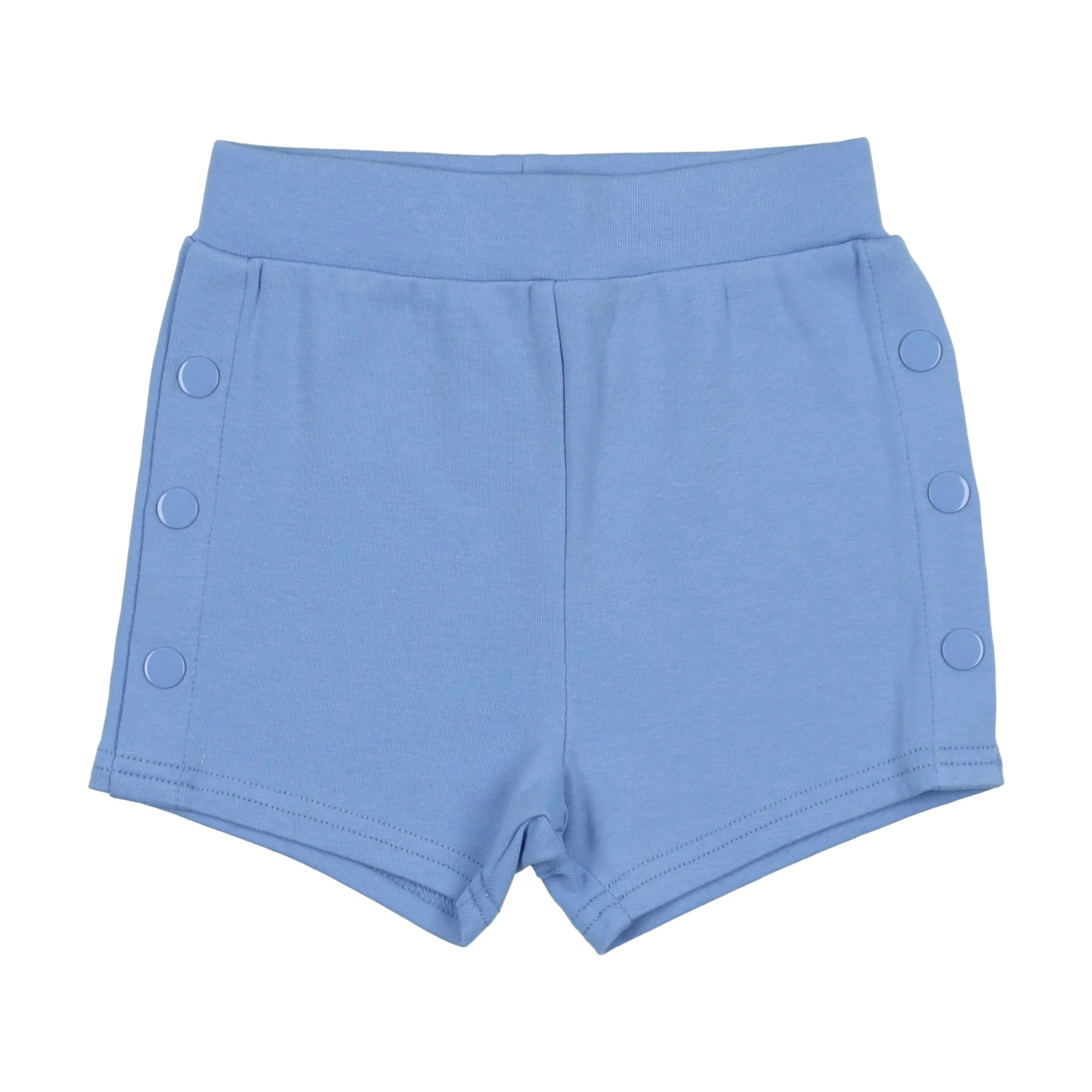 Periwinkle Jersey Drawstring Shorts