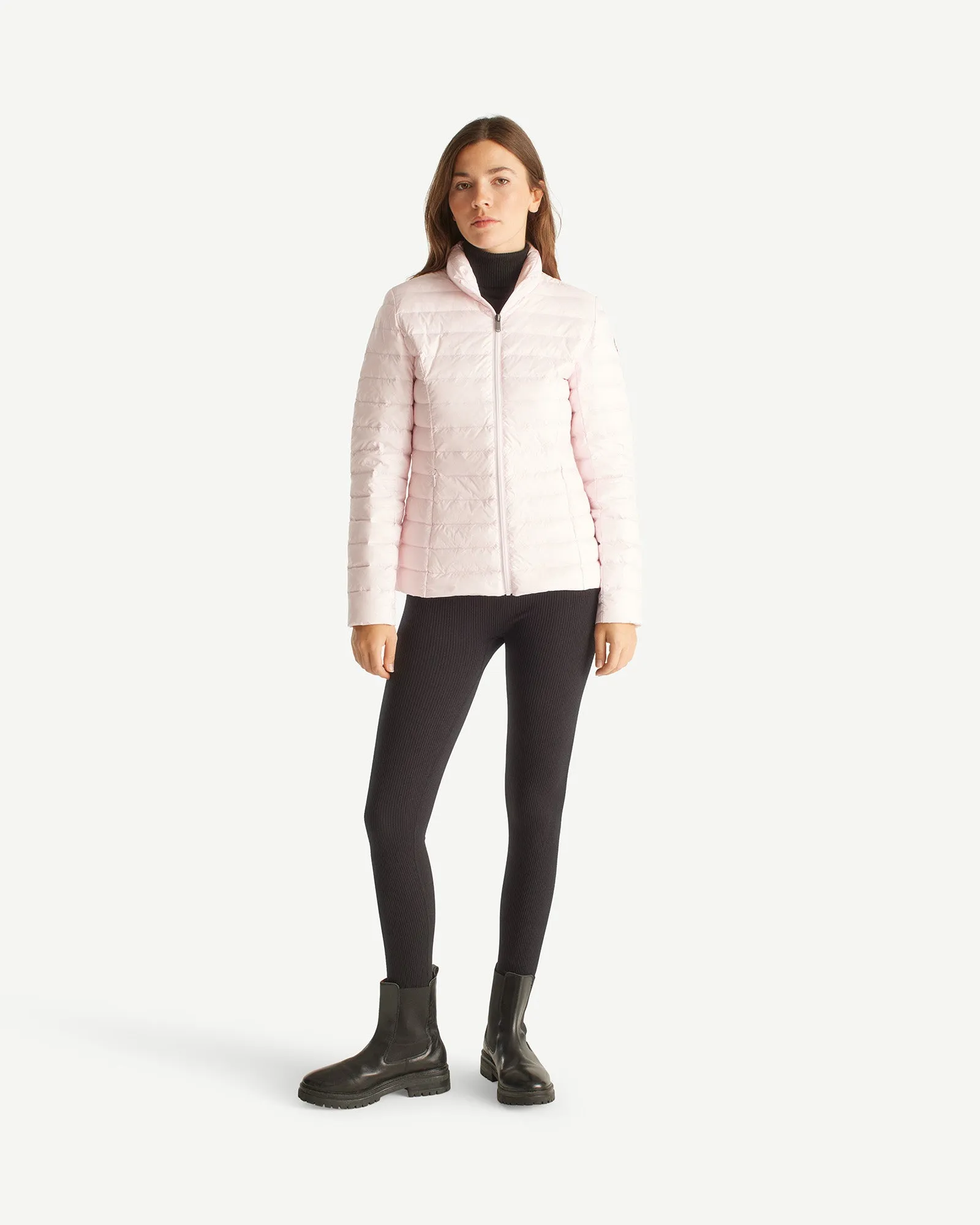 Petal rose Cha lightweight puffer jacket