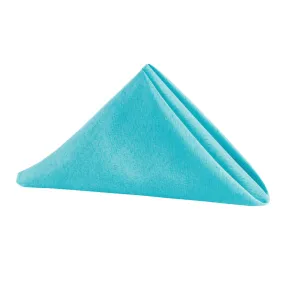 Polyester Napkin 20"x20" - Aqua Blue