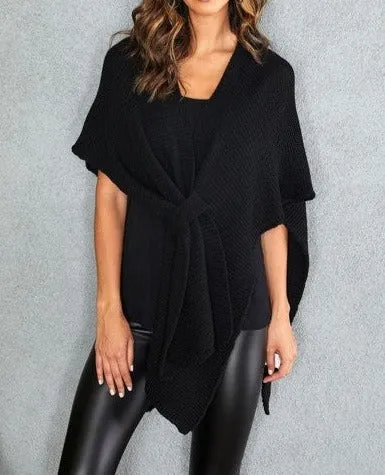 Poncho Style Cape with Gold Star