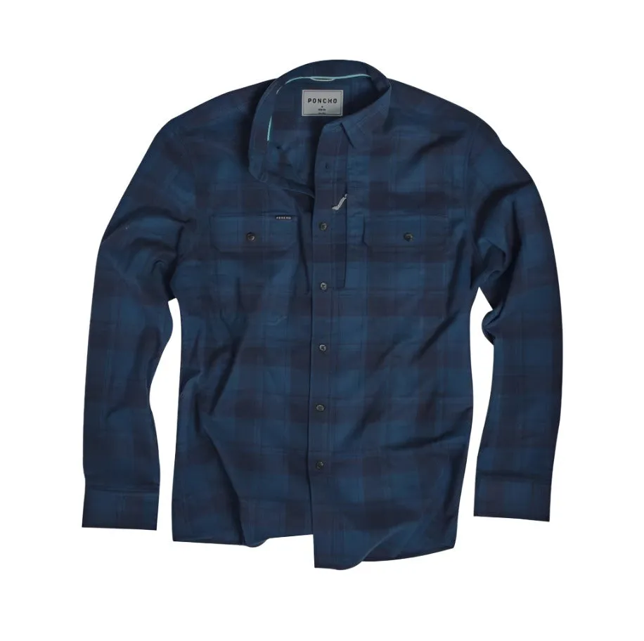 Poncho The Blue Goose Long Sleeve Shirt