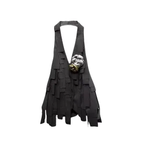 Pre Order:  Halter Neck Tassel Vest