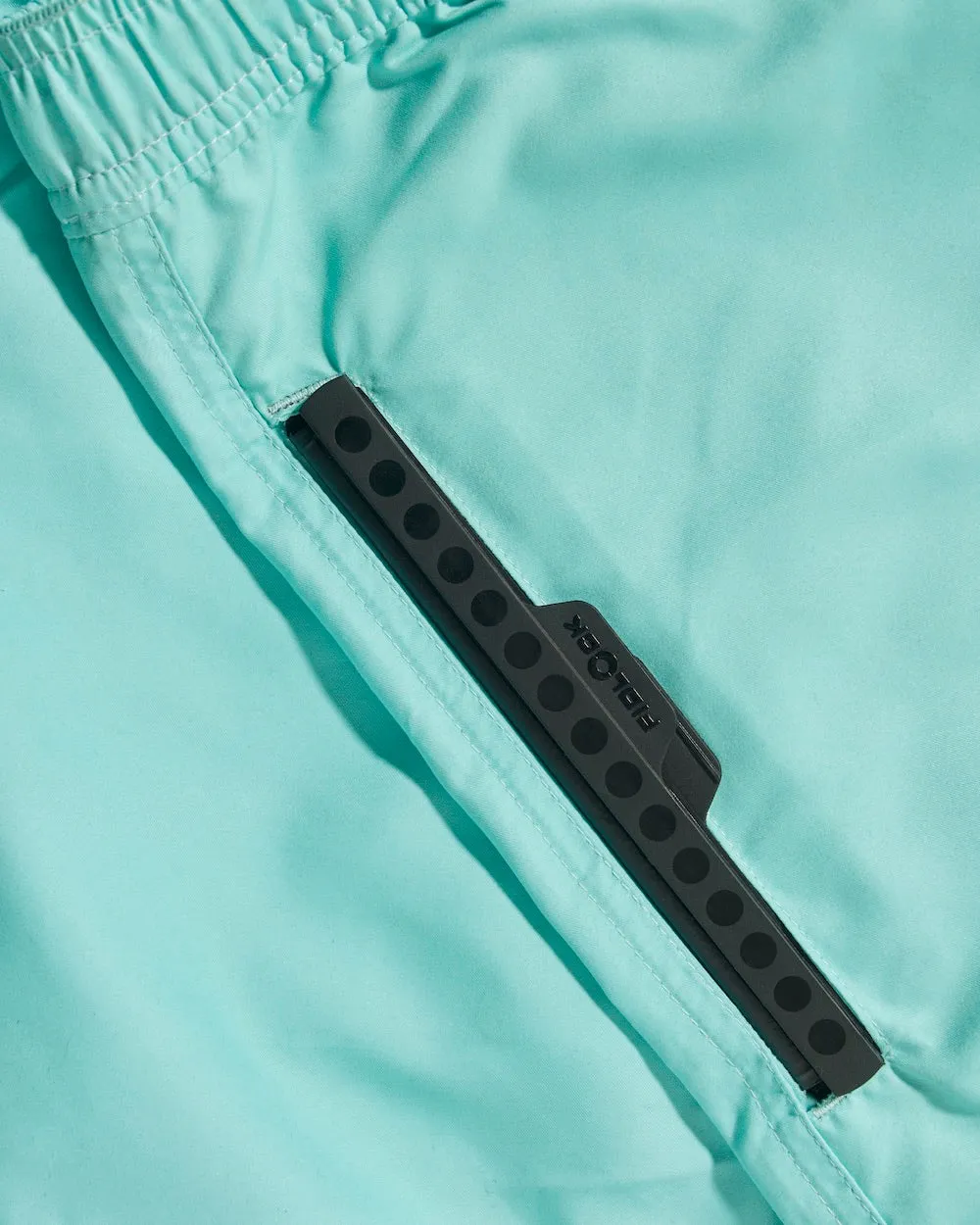 Pretty Mint - Waterproof Pocket Swim Shorts