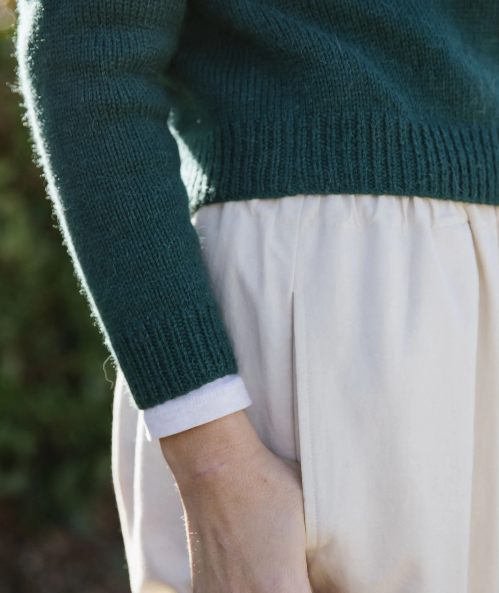 Quintessential Cardigan Using Rowan Alpaca Soft DK