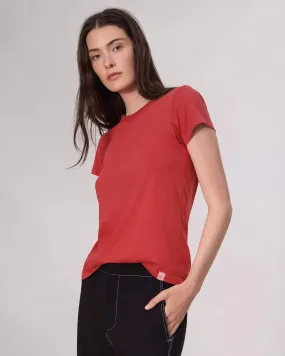 Rag & Bone - Slub tee in Red