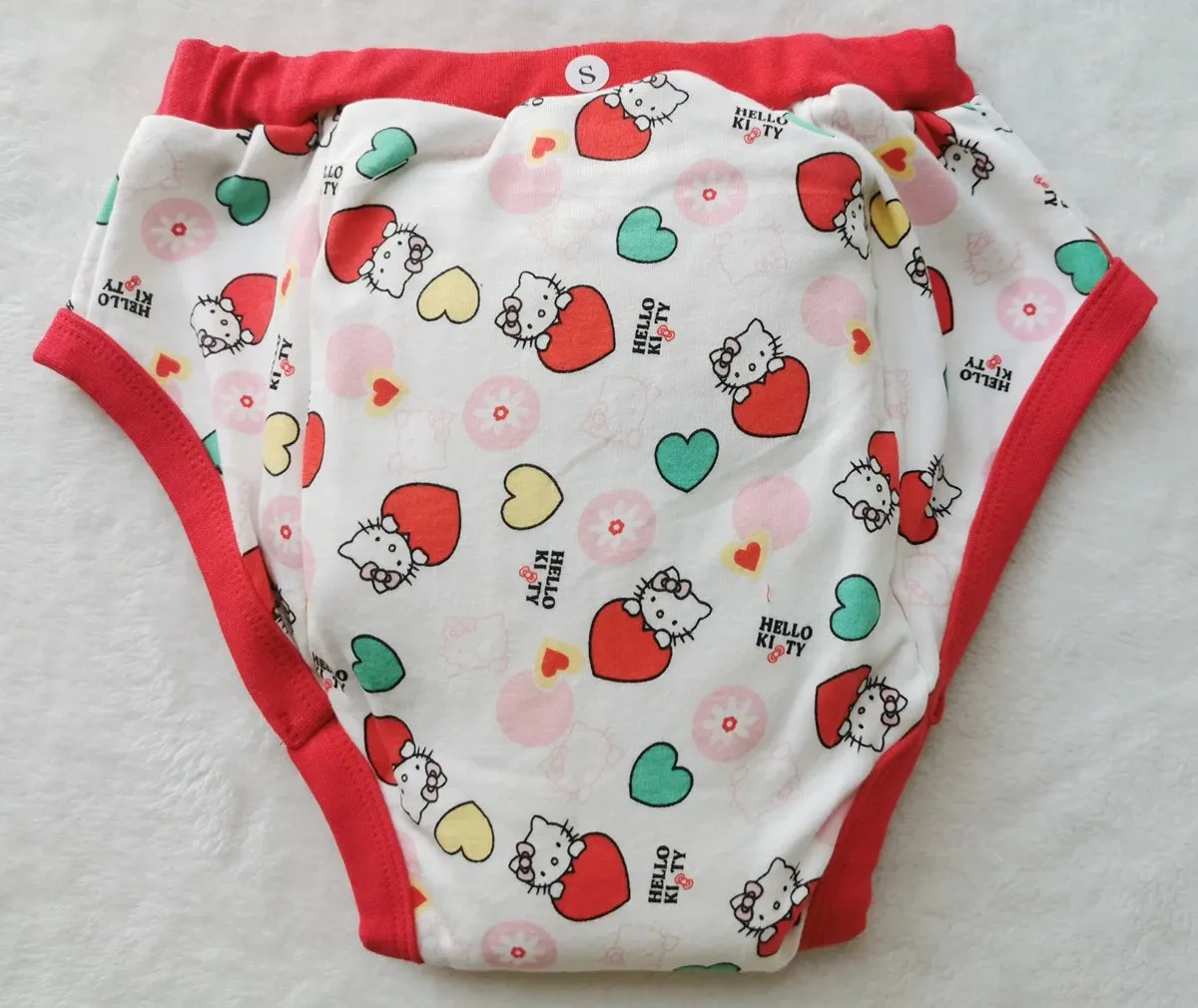 Red Kitty Training Pants