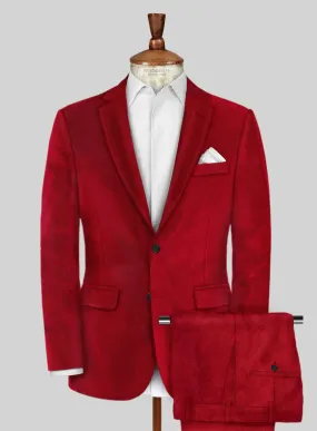 Red Velvet Suit