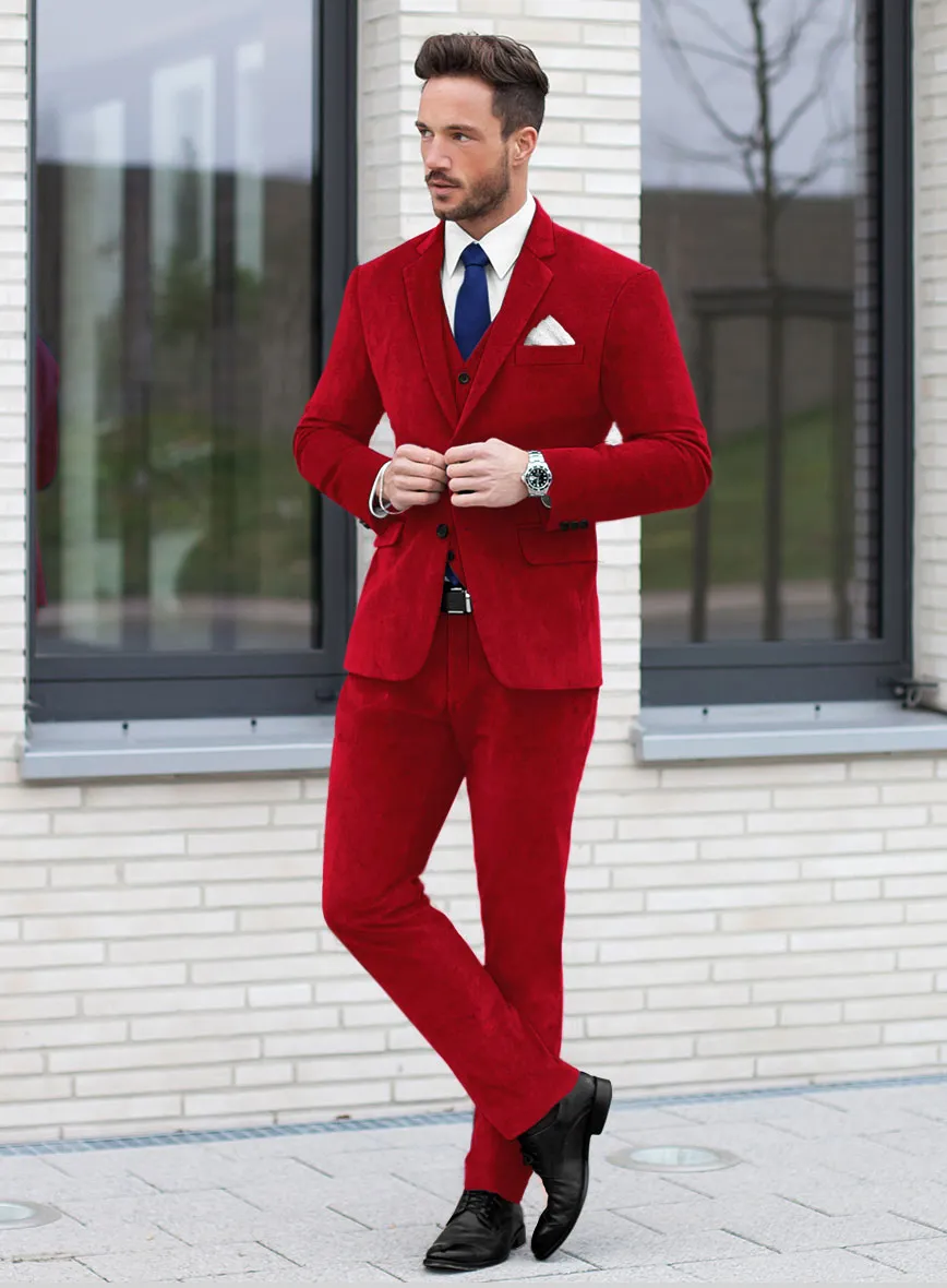 Red Velvet Suit