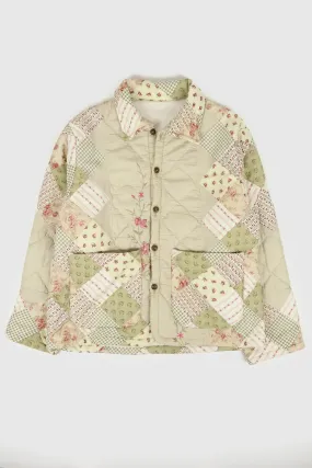 Reworked Button-Down Quilt Jacket