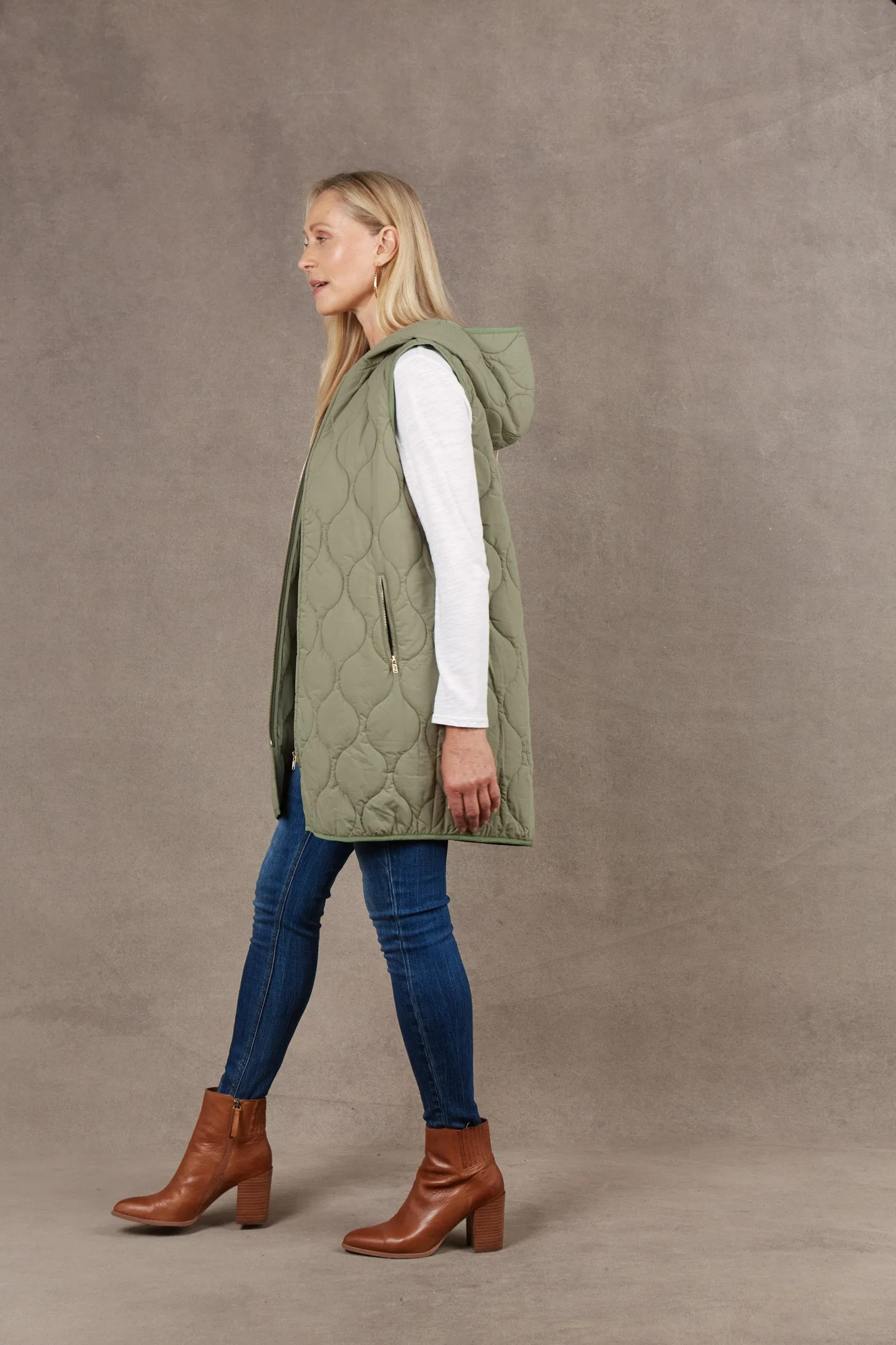 Ribe Vest - Sage